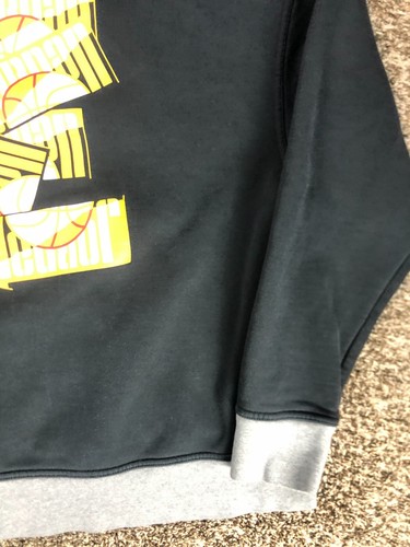 Nike Air Jordan DNA Essential Jumpman Mens XL Graphic Print Hoodie DV7748 Black - Picture 9 of 13