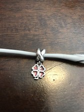 Pandora Red Clover Bead