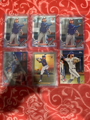 Bo Bichette Blue Jays RC Prospect Card Lot Of 6 