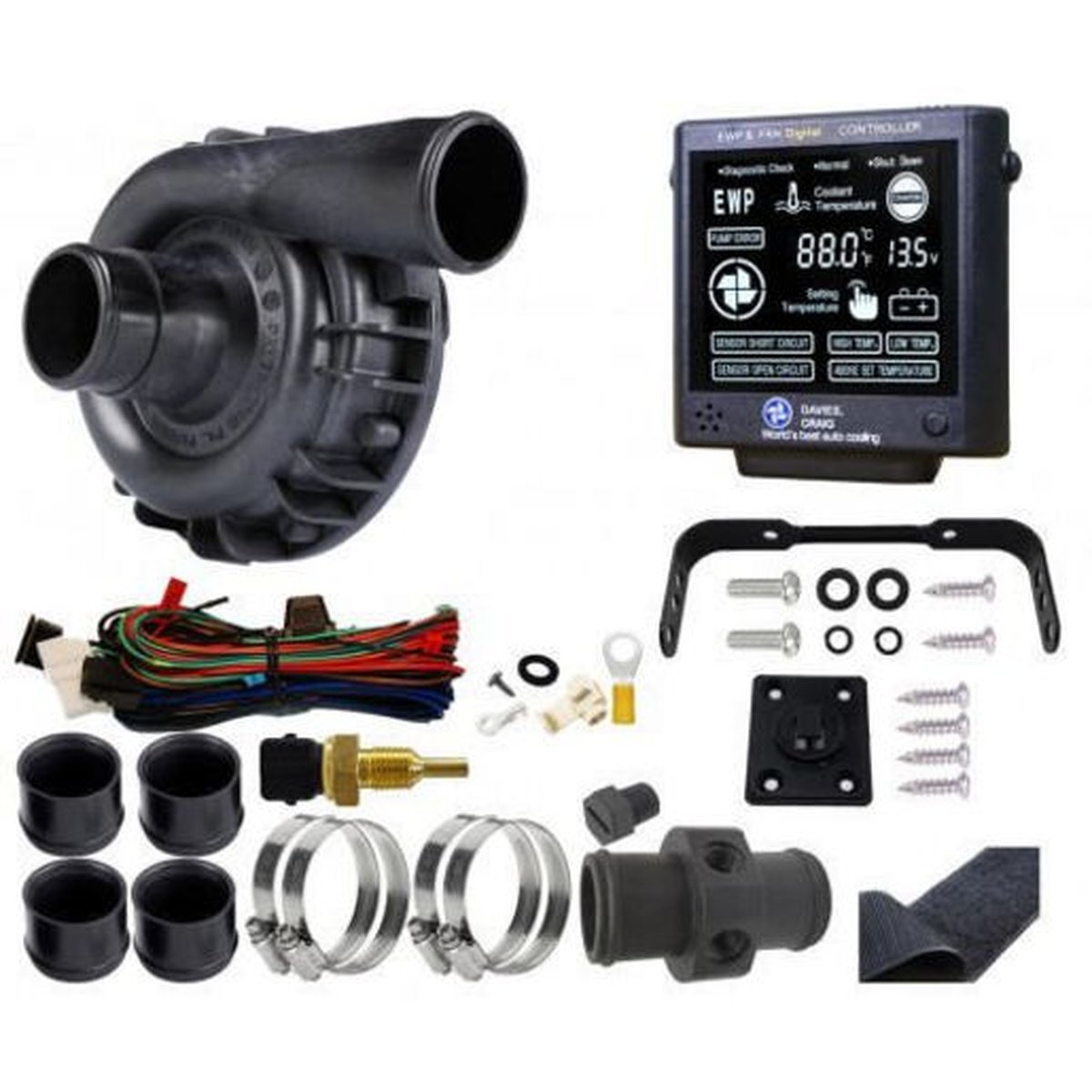 Davies, Craig Electric Water Pump & LCD CONTROLLER EWP115 (12V