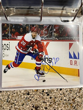 Lars Eller Signed Autographed Washington Capitals 8X10 Photo