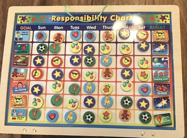 melissa and doug magnetic responsibility chart