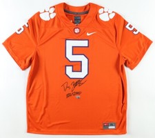 DJ Uiagalelei Signed Clemson Tigers Nike Jersey Inscribed 