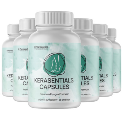 Kerassential Capsules Premium Fungus Formula 6 Bottles 360 Capsules