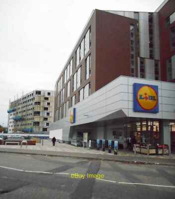 Photo 6x4 Lidl supermarket, Partick The supermarket occupies the ground f c2017