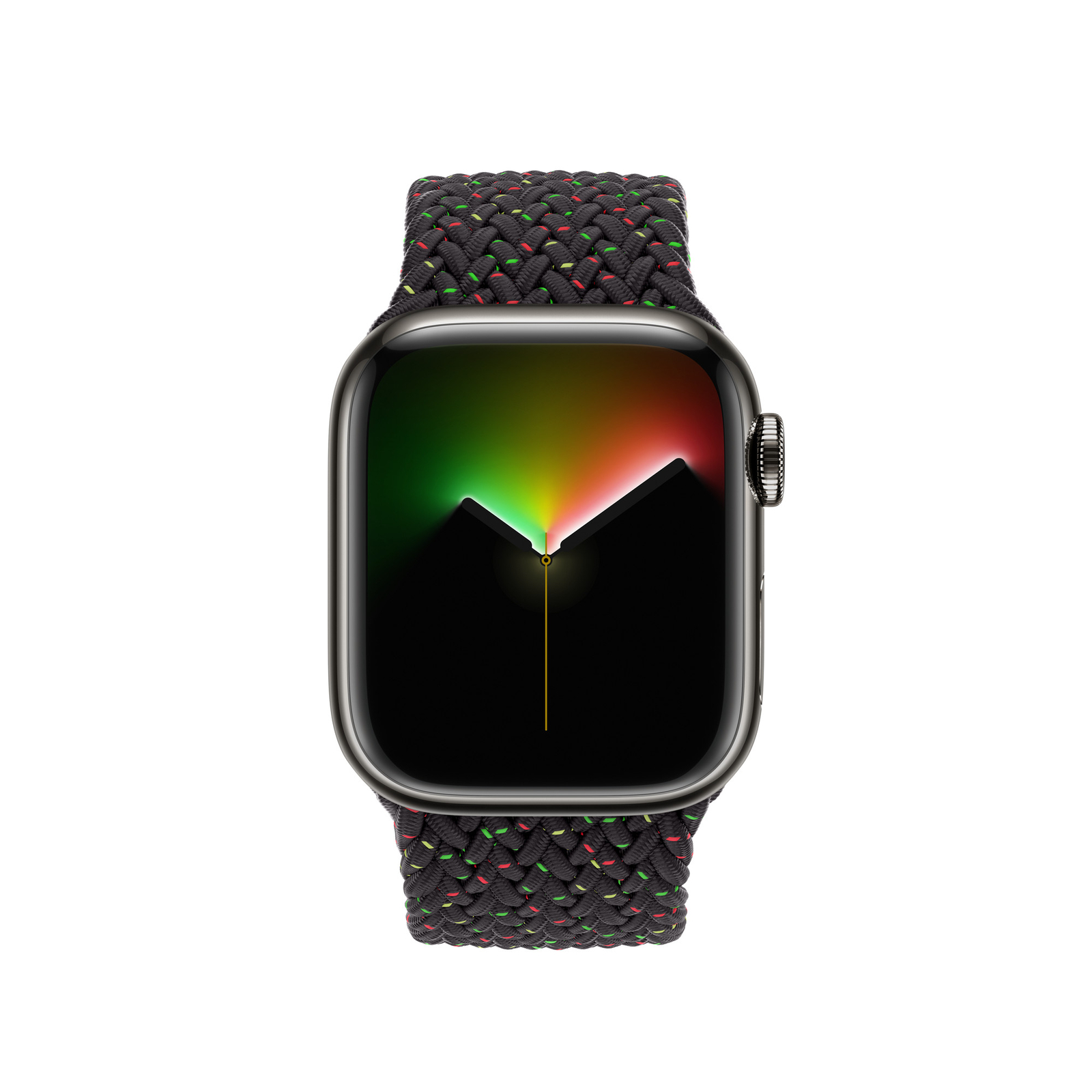Genuine Apple Watch Solo Braided Loop Band BLACK UNITY 38mm 40mm 41mm Size 9 ✅