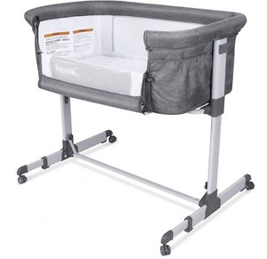 Baby Portable Bassinet & Sleeper Crib 2 in 1 - Grey