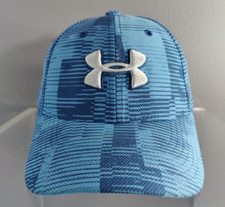 UNDER ARMOUR UA CLASSIC FIT BLUE HAT YOUTH SIZE S/M