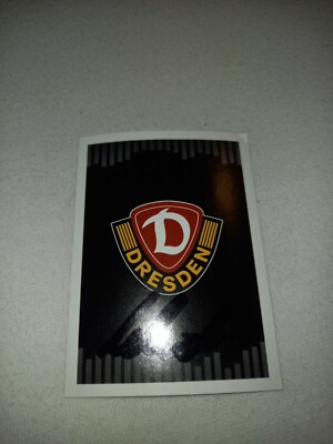 Topps Sticker Signed Alexander Schmidt Coat of Arms Dynamo Dresden NEW 