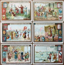 Chromo Liebig Sang. 513 ITA Le Crociate II ANNO 1897