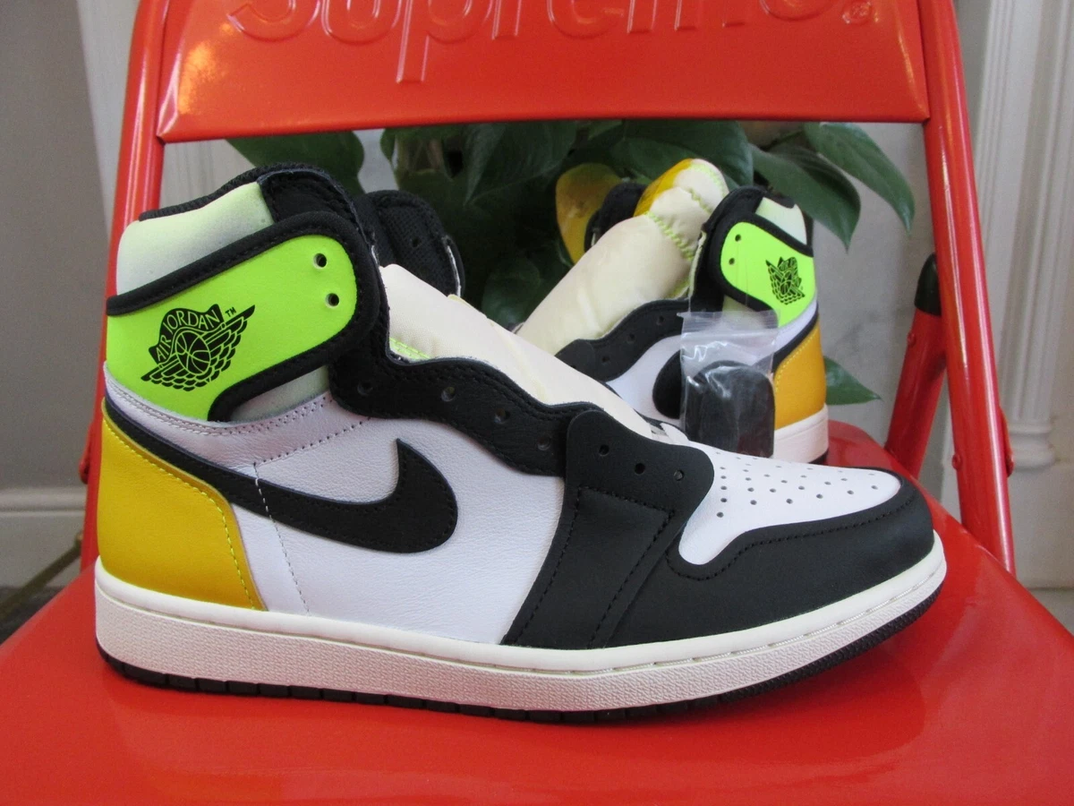 Size UK 8 Nike Air Jordan 1 Retro High OG Volt 555088 118 eBay