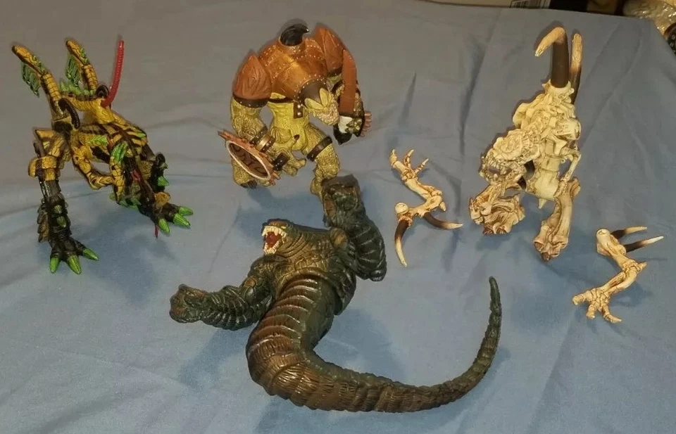 Lote de 4 figuras de acción Mcfarlane Spawn vandalizador, tórax, sansker y plaga Foto 4 de 4