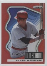 2022 Panini Prizm Old School Red Prizm Carl Yastrzemski #OS-8 HOF 0z8z