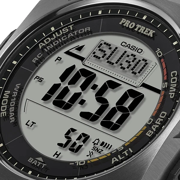 Reloj digital para hombre CASIO PRO TREK PRW-69Y-1JF línea de escalada brújula solar exterior