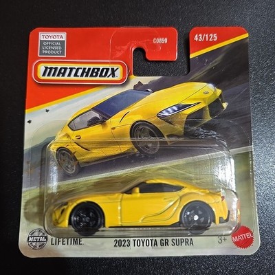 Matchbox 2023 Toyota GR Supra - Yellow 2025 Recolour
