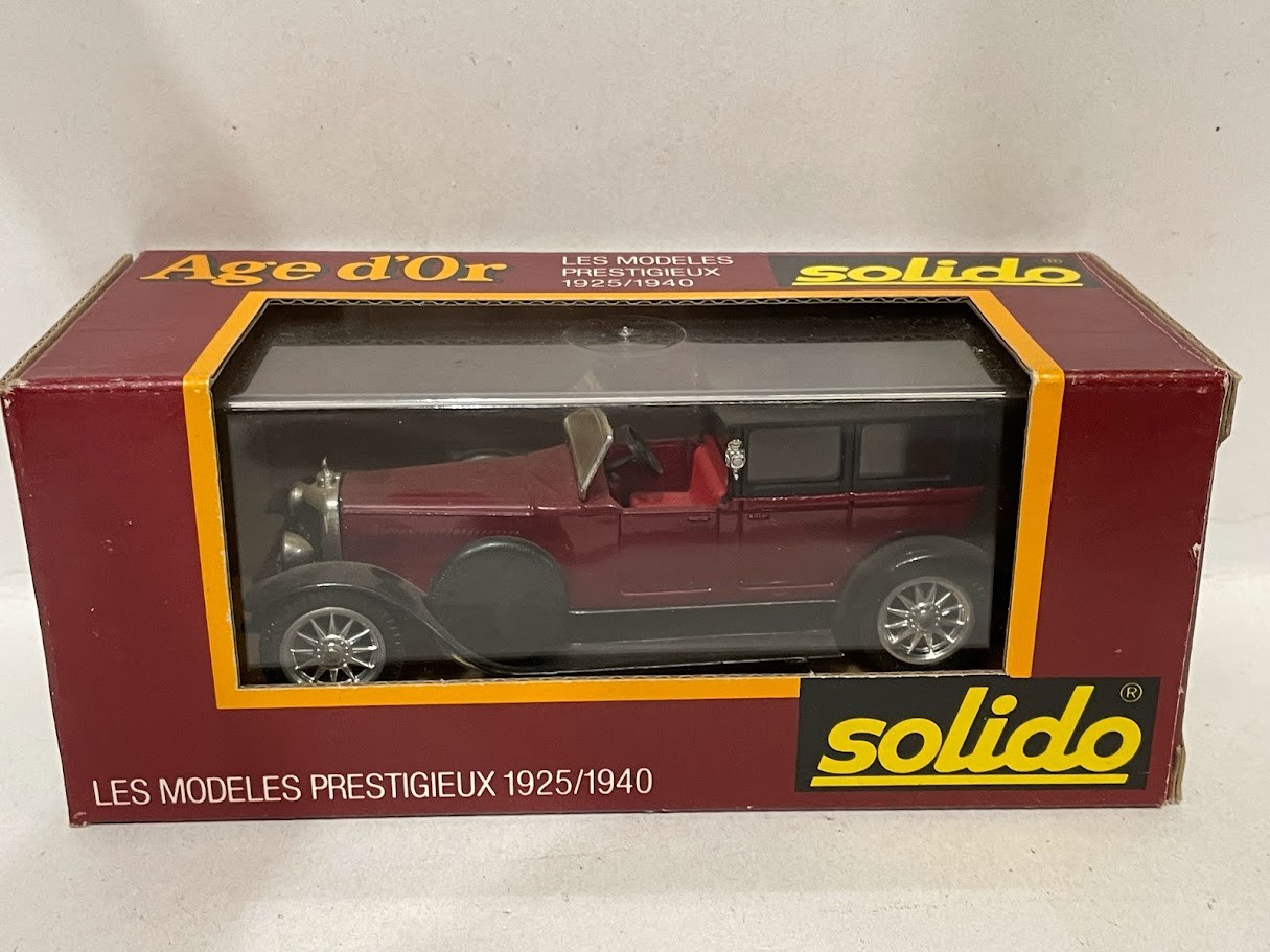 Solido Panhard Levassor 8cyl 35cv 1925 1:43 140