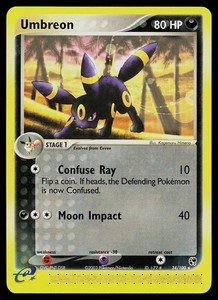 Umbreon 24/100 EX Sandstorm Rare Non-Holo