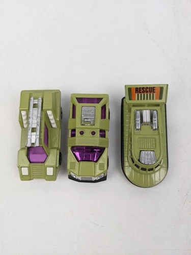 Vintage Matchbox Lesney 1970s Avocado Lot Cosmobile Planet Scout Hovercraft