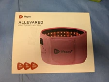 Lifepro AllevaRed Red Light Therapy Belt LP-ALVRD-PINK Near Infrared, Open Box.