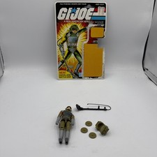 Vintage Complete 1983 GI JOE ARAH MINE DETECTOR Code Name TRIPWIRE w FILE CARD