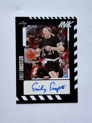 Emily Engstler 2023 Leaf Ink #BA-EE1 Auto 1st Autograph WNBA Mystics