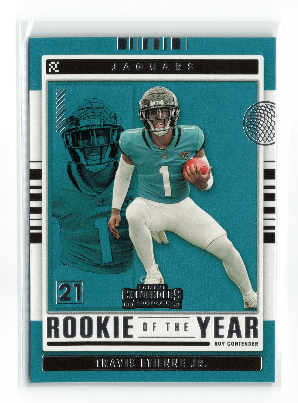Travis Etienne Panini Contenders Rookie of the Year Contenders #ROYTET Base