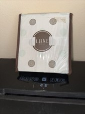 NWT Luxe 100 Cotton Pink Brown Dot Detailed Crib Sheet T-0002