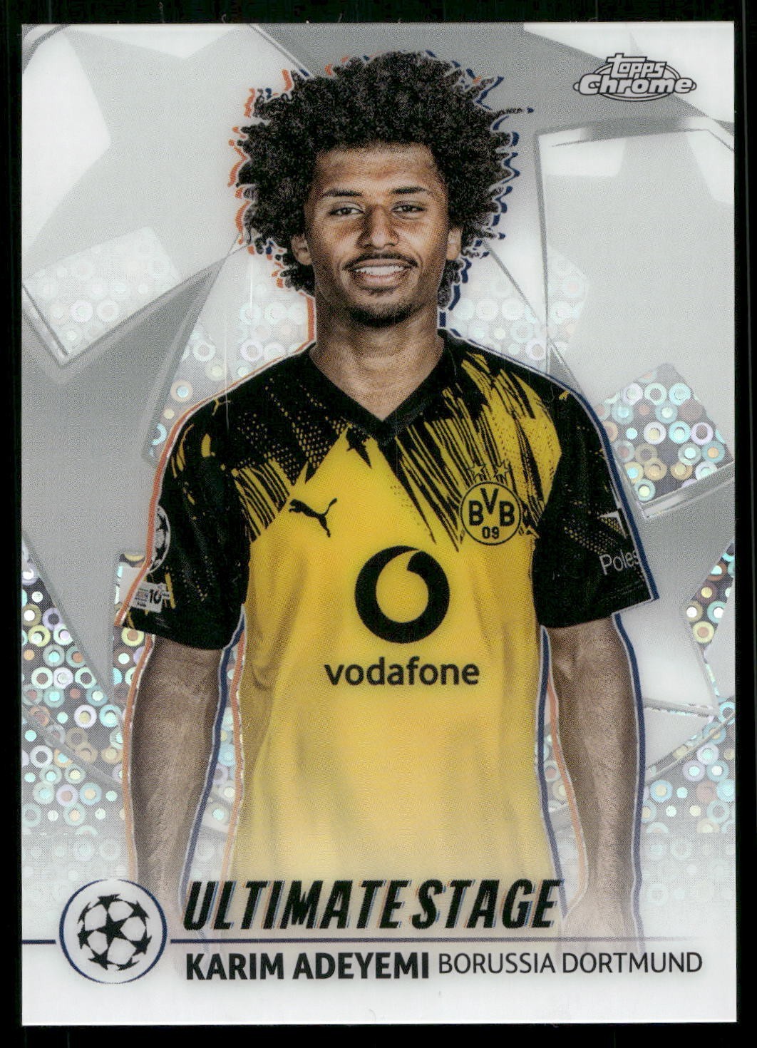 2025-26 Chrome UCC - Ultimate Stage Karim Adeyemi #US-35