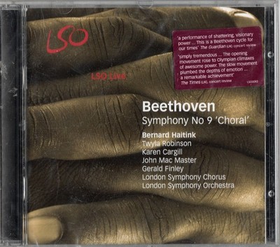 BEETHOVEN Symphony No 9 Choral CD NEW SEALED Bernard Haitink London Symphony