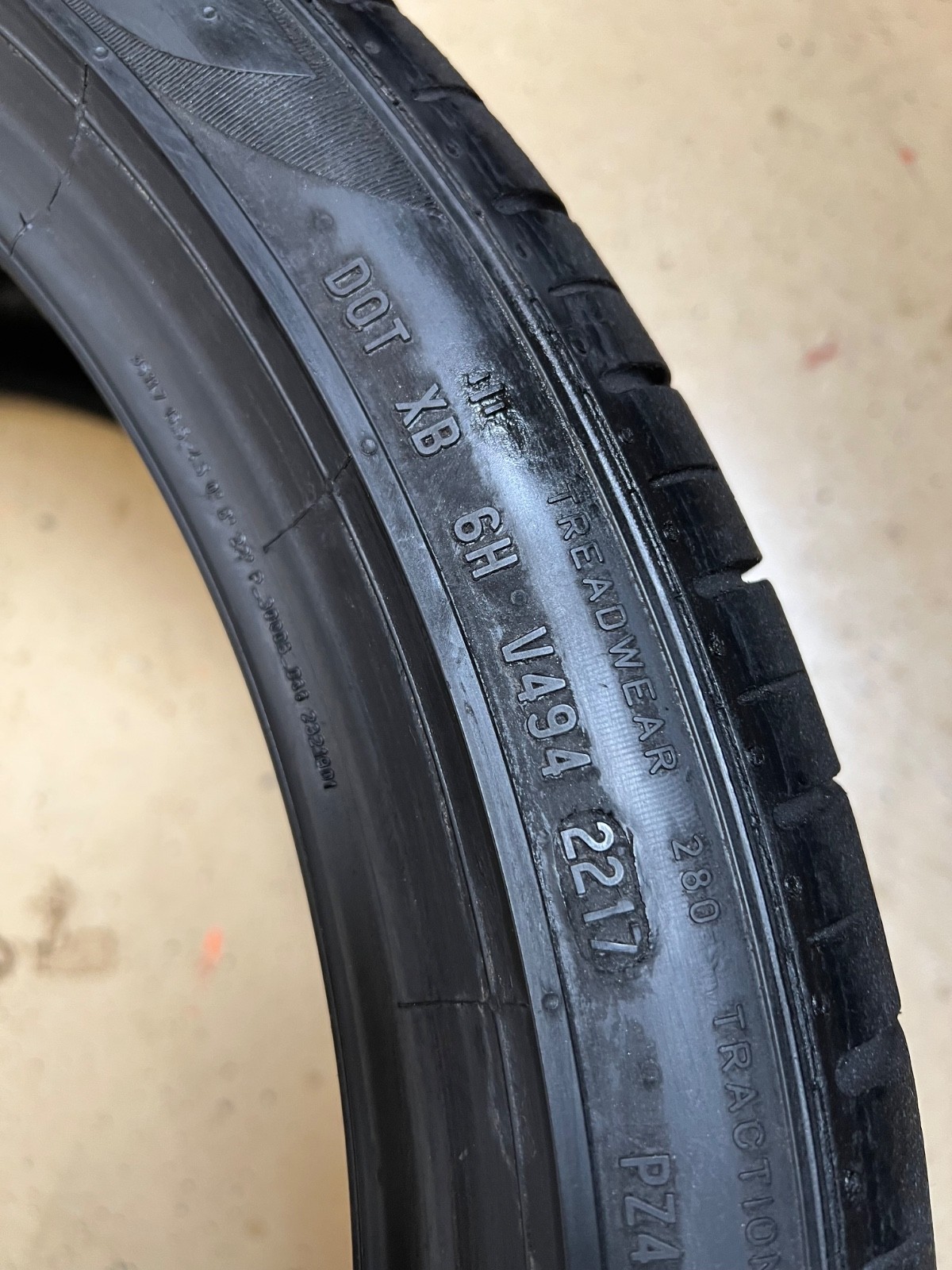 1 - NO REPAIRS 305/30ZR20 XL (103Y) Pirelli P Zero PZ4 PNCS (MC) McLaren - 1202