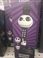 The Nightmare Before Christmas LED Karaoke Microphone - Jack Skellington Design
