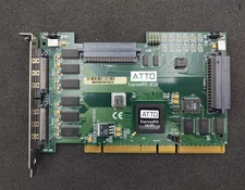 0064-pcbx-001 atto expresspci ul2d lvd scsi pci controller card - FAST SHIPPING