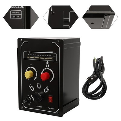 Electro Magnetic Chuck Controller 0-100V 5A DC Magnetic Force Adjustable 110V