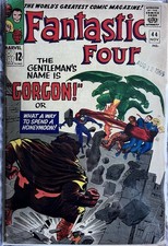 Fatastic 4 # 44 ?? 1st App Of Gorgon .FN-5.5 ,1965 . Please See Pics.