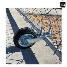Durable Gate Supporting Wheel for 1-5/8" to 2-1/8" Frames   Smooth Operation