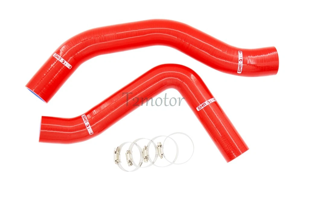 Gates Upper Lower Radiator Coolant Hose 2x for 2001 till 2003 BMW 525i