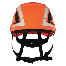 SecureFit Safety Helmet, Front Brim, Type 1, Class C, Reflective, Vented,