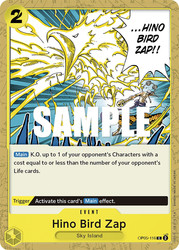 Hino Bird Zap OP05-116 Common Awakening of the New Era One Piece TCG