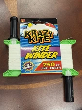 Ja-Ru Krazy Kite Reel Winder Green — 250 Foot Line and Controller - Model 9868
