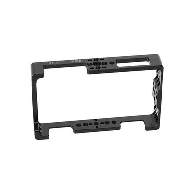 CAMVATE Full Monitor Cage w/Cold Shoe & Anti-Twist 1/4'' Mount for FeelWorld LUT5