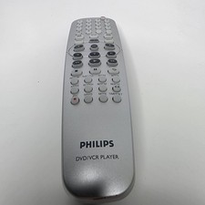 Philips Remote Control for Video Cassette / DVD Player Model DVP3345V/17 VCR