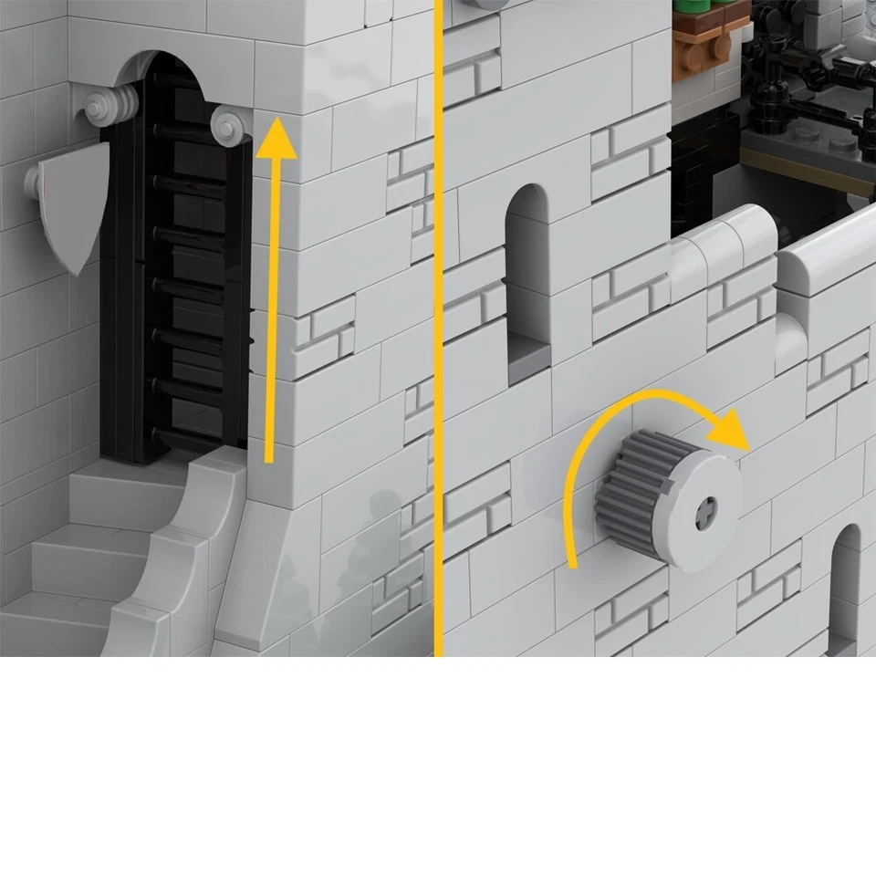 10305 Castle Alternative Fortified Lighthouse Model 3398 Pcs - Image 4 of 4