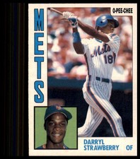 1984 O-Pee-Chee Darryl Strawberry #182 Rookie NM or Better Combine Shipping