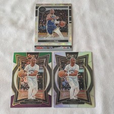 CHRIS PAUL 3 card prizm lot San Antonio Spurs NBA Hoops Select 