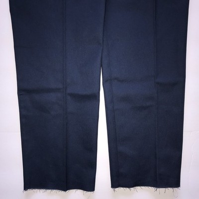 VTG 90s DICKIES 874 Work Pants 44UU Blue Plain Front Twill Pants