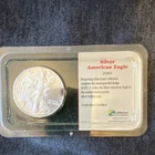 U.S. Mint American Eagle 1 oz Silver Coin 2001 Business Strike Uncirculated