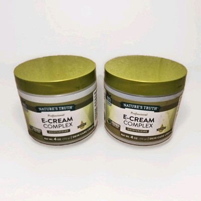 Nature's Truth Professional E-Cream Complex Skin Care Cream  4oz / 2 Pack 