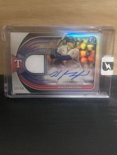 2025 Bowman Chrome Wyatt Langford Patch Auto 40/54!