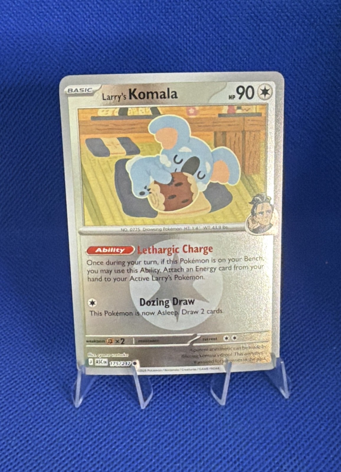 Larry's Komala (Energy Symbol Pattern) 175/217 Me: Ascended Heroes Reverse Holo