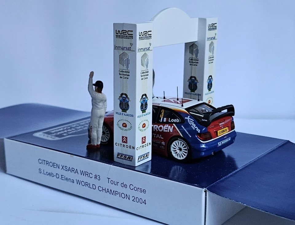 CITROEN XSARA WRC #3 - LOEB TOUR DE CORSE 2004 - IXO MODELS RAM159 - NEUF 1:43 - Photo 2/4